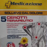 Cerotti antidolorifici. Massaggiatore Muscolare