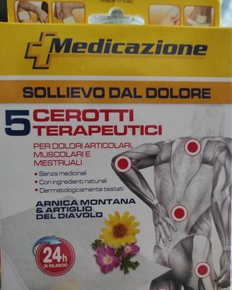 Cerotti antidolorifici. Massaggiatore Muscolare
