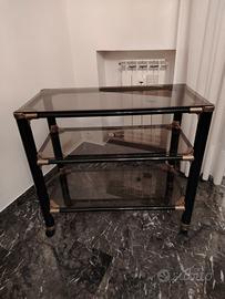 carrello con ruote per tv