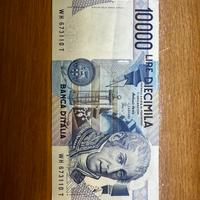 Banconota 10000 lire Volta 3 settembre 1984