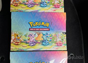 Box 8 mini tin evoluzioni prismatiche sealed