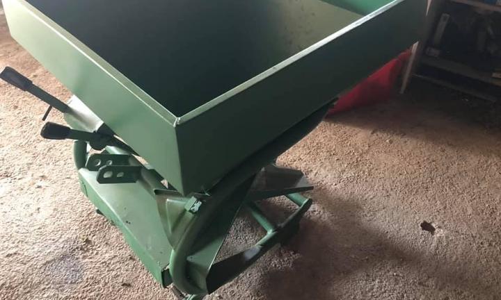 Spandi concime o sale tutto campo e fresa Kubota s