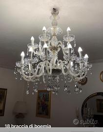 Lampadario 18 braccia maestoso
