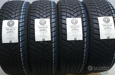 4 GOMME 205 60 16 GT RADIAL A69033