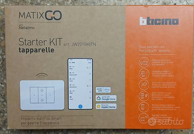 Starter Kit 5 Tappar. Matixgo (Bticino Jw2010Kitn)