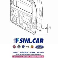 Porta ant. sn originale fiat fiorino - qubo