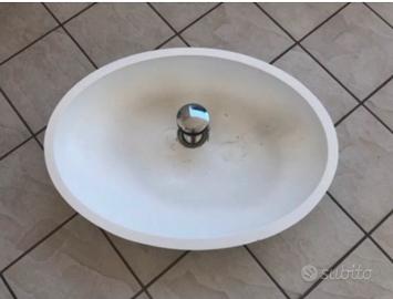Lavandino ovale bagno da appoggio