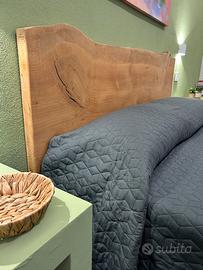 Testiere letto in legno di Cedro del Libano