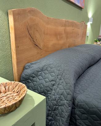 Testiere letto in legno di Cedro del Libano