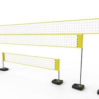 Kit beach volley BV500 regolabile giallo Kipsta De