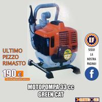 MOTOPOMPA 33 CC GREEN CAT