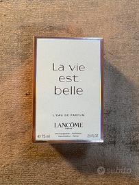 Profumo Lancome la vie est belle, NUOVO