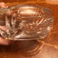 Posacenere in cristallo vintage