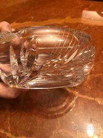 Posacenere in cristallo vintage