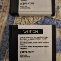 2 Batterie per GoPro hero e Hero2