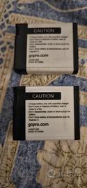 2 Batterie per GoPro hero e Hero2