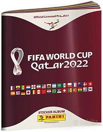 Set completo album figurine panini wc Qatar 2022