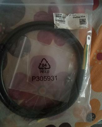 Cavo di terra isolato in rame 4'