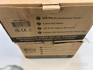 Woofer bass face indy xm 8/4
