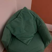 Poltrona d’arredo o camera da letto  colore verde