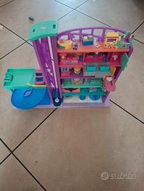 Polly pocket supermarket casa bambole