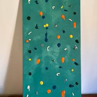 Quadro di medie dimensioni acrilico e spray