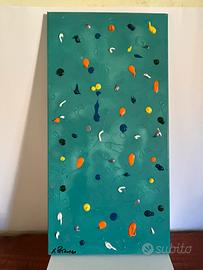 Quadro di medie dimensioni acrilico e spray