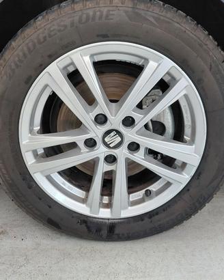 Cerchi 16 seat e vw con gomme 205 55 16 invernali