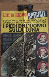 L’Eco di Bergamo speciale Apollo 11 1969 inserto