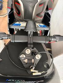Portatarga Triumph Street 765 RS alluminio