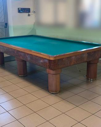 Biliardo professionale per boccette riscaldato