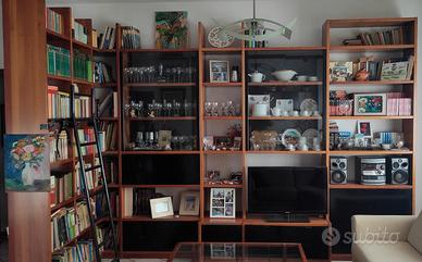 Libreria mobile soggiorno tv