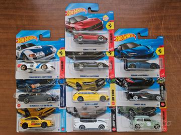 10 Hot Wheels nuove (Ferrari 12cilindri ecc)