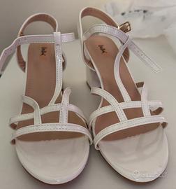 Sandali bianchi da donna