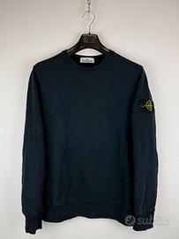 Felpa blu Stone Island