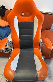 Sedia gaming ergonomica