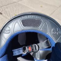 Casco integrale con sfumature airless