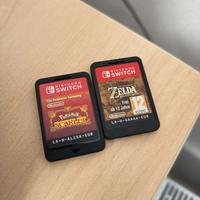 Pokémon scarlatto/zelda breath of the wild switch