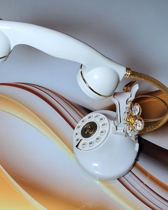 telefono vintage lampada 12V led 