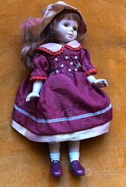 Bambola vintage porcellana