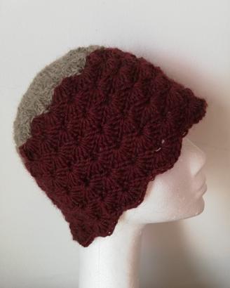 Cappello lana fatto a mano 