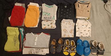 Stock vestiti estivi bambino 18-24 mesi 