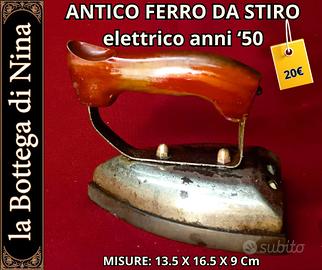 Ferro da Stiro anni '40/50 da collezione