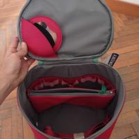 Beauty case rigido Delsey rosso – nuovo