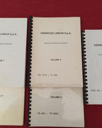KENWOOD cinque volumi dedicati alle modifiche