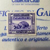 Somalia-Pittorica 10 Lire violetto 5 Lire carminio