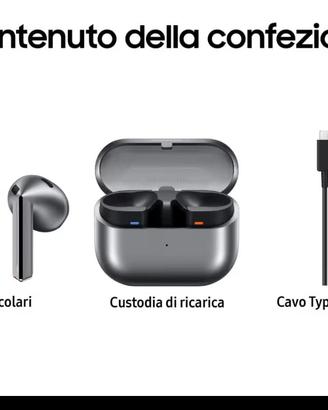 Samsung Galaxy Buds 3 – NUOVE, mai usate 🎧