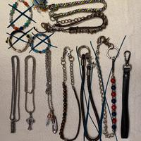 3 collane - 4 catene da pantaloni