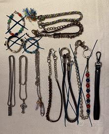 3 collane - 4 catene da pantaloni