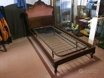 Letto con rete